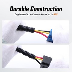 Primelux H4 Plug-and-Play Headlight Harness for LED Upgrade – Dual Relay Kit …