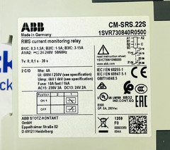 ABB CM-SRS.22S Current Monitoring Relay 1SVR730840R0500