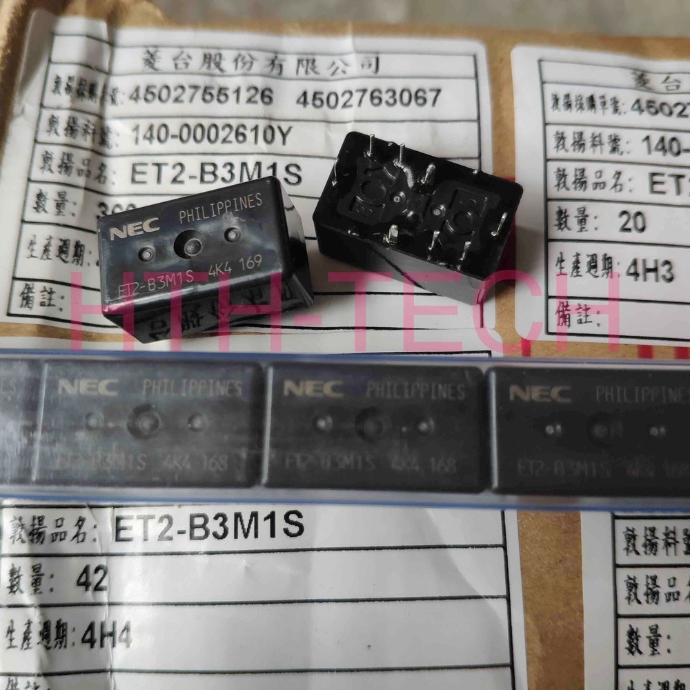ET2-B3M1S Automotive Relay 8 Pins x 5pcs