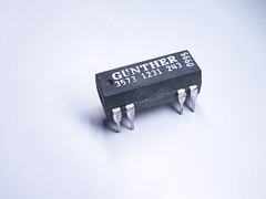 3573 1231 243 GUNTHER Dry Contact Reed Relay 24VDC SPDT 0.5A/1A With Diode