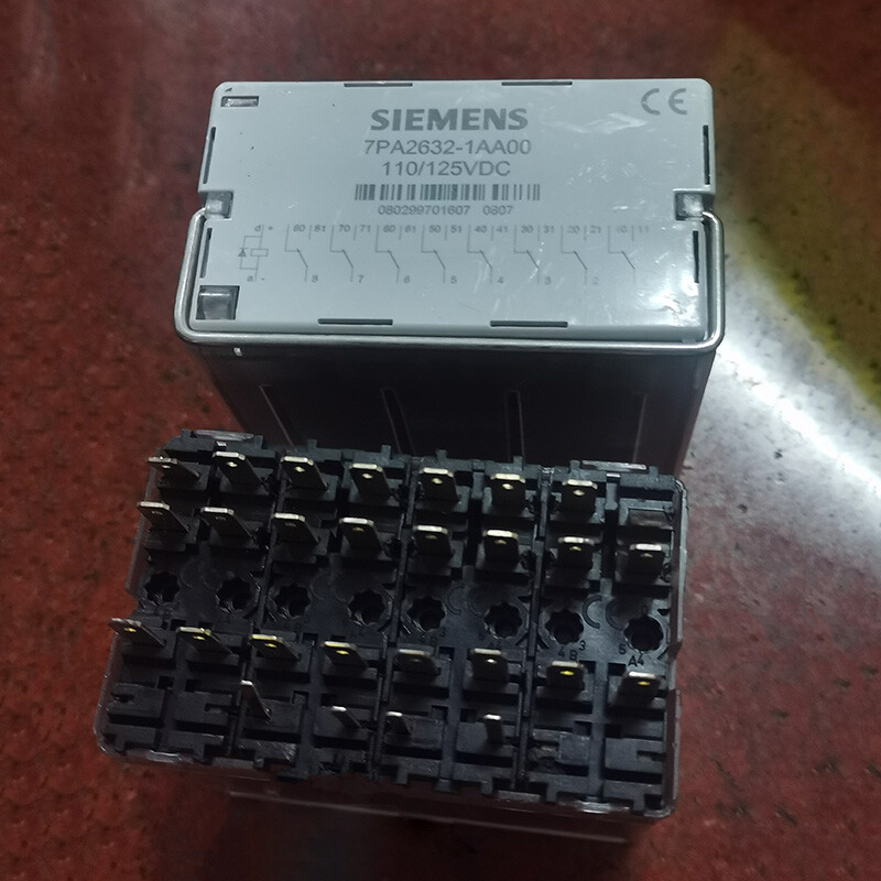 1Pc SIEMENS 7PA2632-1AA00 110/125VDC Power Relay 27Pins