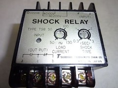 TSUBAKIMOTO CHAIN TYPE TSB-50 SHOCK RELAY 50 AMP 115/230 VAC 50/60 HZ