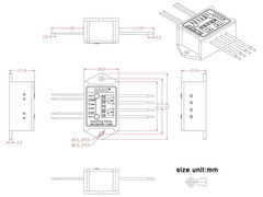 DPST 1NO 1NC 8Amp Latching Relay Module (DC24V)