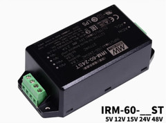 1PC NEW MEAN WELL Power supply IRM-60-5/12/15/24/48ST INPUT100-240VAC #LL