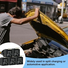 NEW 5-PIN 40/30 AMP 12V DC Waterproof Automotive SPDT Relay Kit pack