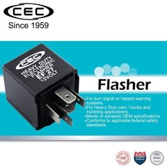 12V 5 Pin Electronic Flasher Relay Heavy Duty for Incandescent Bulbs Turn Signal
