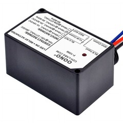 SPDT 10Amp Power Relay Module, Plastic Enclosure and Pre-Wired (AC 120V)