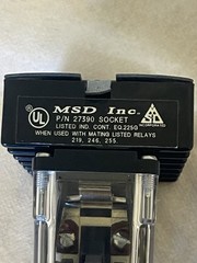 Struthers-Dunn A311XBXPR Relay 24VDC with MSD 27390 12-Pin Screw Terminal Base