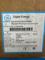 General Electric Multilin 350 Feeder Protection System Unit 350-EP0G0HEMNNSNNN