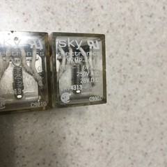 Sky SKMP-4C 14-Pin 6VAC Coil Relay Lot of 4 NOS