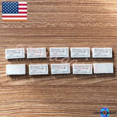 For Finder 34.51.7.024.0010 24VDC 6A 5Pins PCB Mount SPDT SPDT Power Relay x10