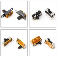 Kidisoii Slide Switch Assorted Kit, Mini Micro PCB Panel Slide Switch 2Pin 3P…