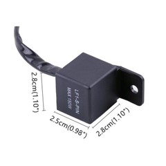 Easy-Install 2-Pin LED Flasher Relay – Solve Motorcycle Turn Signal Flashes