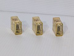 Lot of 3: IDEC RH1B-U General Use Relays 24VDC, 240VAC, 5-Pin, Made in Japan