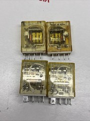 IDEC Lot – (2) RH2B-UL AC24V RELAY 24VAC 50/60Hz + (2) RH1B 24 VAC – 4 Total