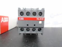ABB – NL80E – 1SBH143001R8780 – 125V DC CONTACTOR RELAY- 8NO -(NEW in BOX)