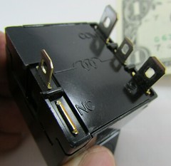 Nais Heavy Duty Normally Open Relay 25A / 1 HP 125/250 VAC 1 Form A, 12VAC Coil