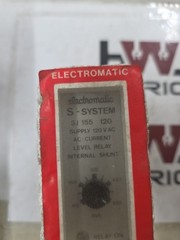 Electromatic SJ 155 120 SJ155120 AC Current Level Relay 20-100mA 11 pin