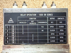 1810DDBX – Paralleling Relay Dead Bus Type 120vac Wilmar