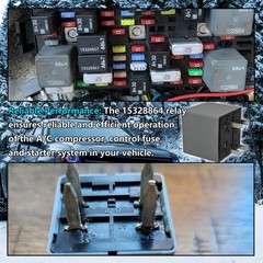 12193604 3604 Relay 12VDC 1 Form 30A 4Pins, Fit for…
