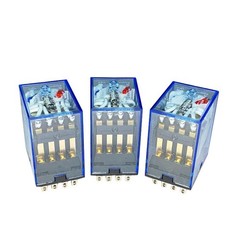 DC6V 12V 24V MY4N-J MY4NJ DC Small Intermediate Relay 10Pcs For Omron