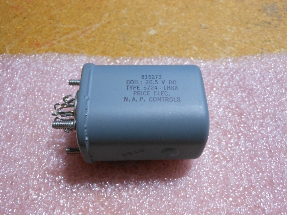 PRICE ELECTRONICS RELAY # 5724-1HSX NSN: 5945-00-257-7853 # 815273