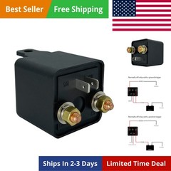 Relay 200A, 12V Continuous Duty SPST 4-pin High Power Relay