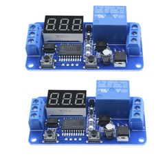1-10PCS DC 12V LED Digital Delay Timer Control Switch Module PLC Automation