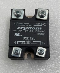 [LOT 4 PCS] Crydom D2D12L Solid State Relay