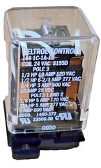 Detrol Controls S155D Coleman 3 Pole Dual Fuel Control Relay Coil 24Vac 11 Pins