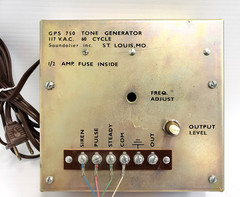 Vintage Soundolier Atlas Sound GPS 750 Tone Generator