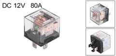 5 Pin 12V 80A Universal Car Vehicle LED Flasher Relay Fuse Relay Switch Power