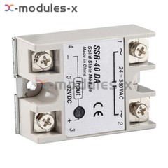 SSR-25DA SSR-75DA SSR-60DA 250V Solid State Relay Alloy Heat Sink 25/40/60/100A