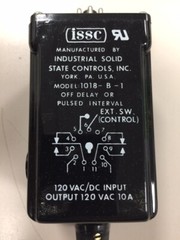 NEW IN BOX – ISSC / KANSON 1018-B-1 Solid State Timer 120vac/dc Off Delay