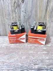 2 New Dayton 5X847 General Purpose Power Relay Surface Mounted w BOX