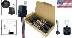 Reliable 5-PIN SPDT 12V DC Relay Kit – 30/40 AMP Heavy-Duty Performance