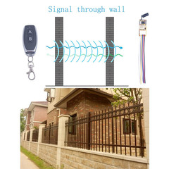 Micro Wireless Relay Switch,Latching 433Mhz RF DC 3.3-12V 5V | Micro 1A Remote R