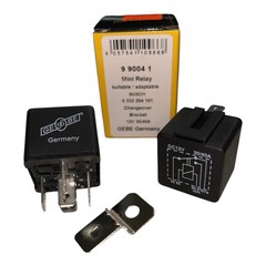 GEBE 990041 5 Terminal Changeover Mini Relay 12V 30/40A – Made in Germany