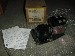 Allen Bradley 849A-ZOD25 B Pneumatic Timing off – Delay Relay NEMA type open NOS