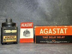 NEW!! Vintage AGASTAT Time Delay Relay Type NE-12 115V, 60C No. 90192 NOS