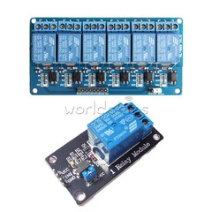 5V 1/6 Channel Relay Board Module Optocoupler LED for Arduino PiC ARM AVRC New