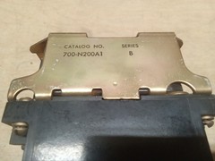 Allen-Bradley 700-N200A1 Series B Control Relay