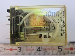 idec RR3B-UL 11-Pin 120V Coil Relay, Used