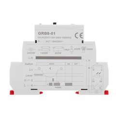 Twilight Switch Din Rail Light Sensor Relay 110V-240V Auto Photoelectric Timer