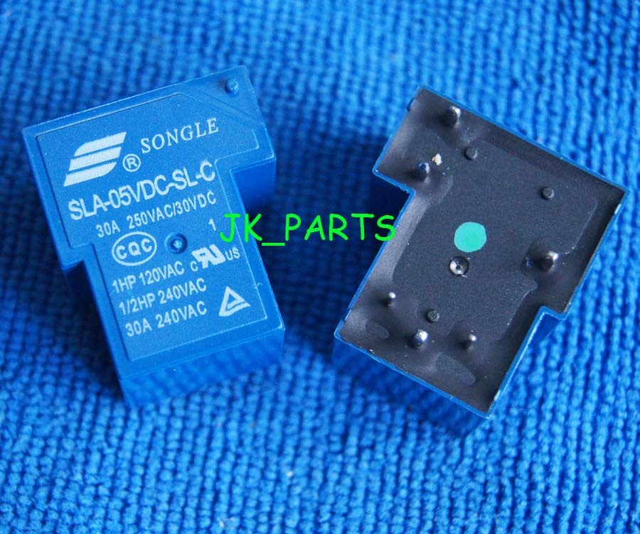 10pcs ORIGINAL SLA-05VDC-SL-C 5VDC SONGLE Relay 6Pins