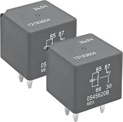 Relay 12193604 3604 (Pack of 2), 4 Pin 12V – Compatible with Chevy GMC GM Buick