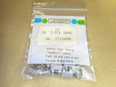 PHOENIX CONTACT 2715898 EB 2-DIK-GY (LOT of 10) (NIB)