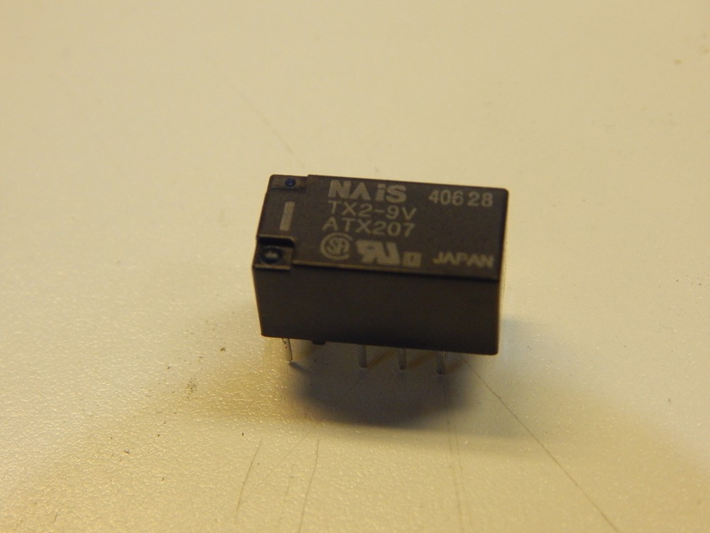 NAIS PANASONIC TX2-9V 2A 9VDC DPDT PCB MOUNT RELAY USA SELLER FAST SHIPPING
