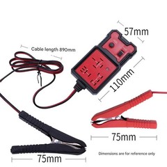 Vehicle Relay Tester 12V LED Tool for 4 & 5 Pin Electrical Relays