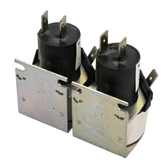 Lot of 2x Durakool AFM20-301-M Displacement Relay 24V Coil 10A